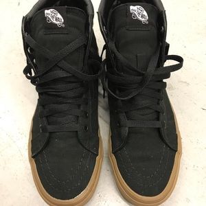 Vans Sk8 Hi Black Gum